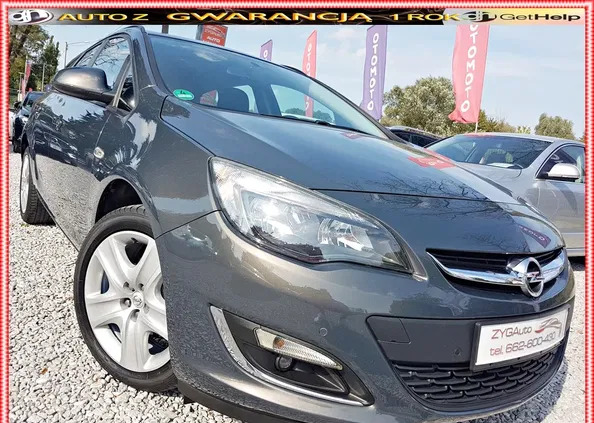 samochody osobowe Opel Astra cena 29900 przebieg: 123000, rok produkcji 2012 z Łobżenica